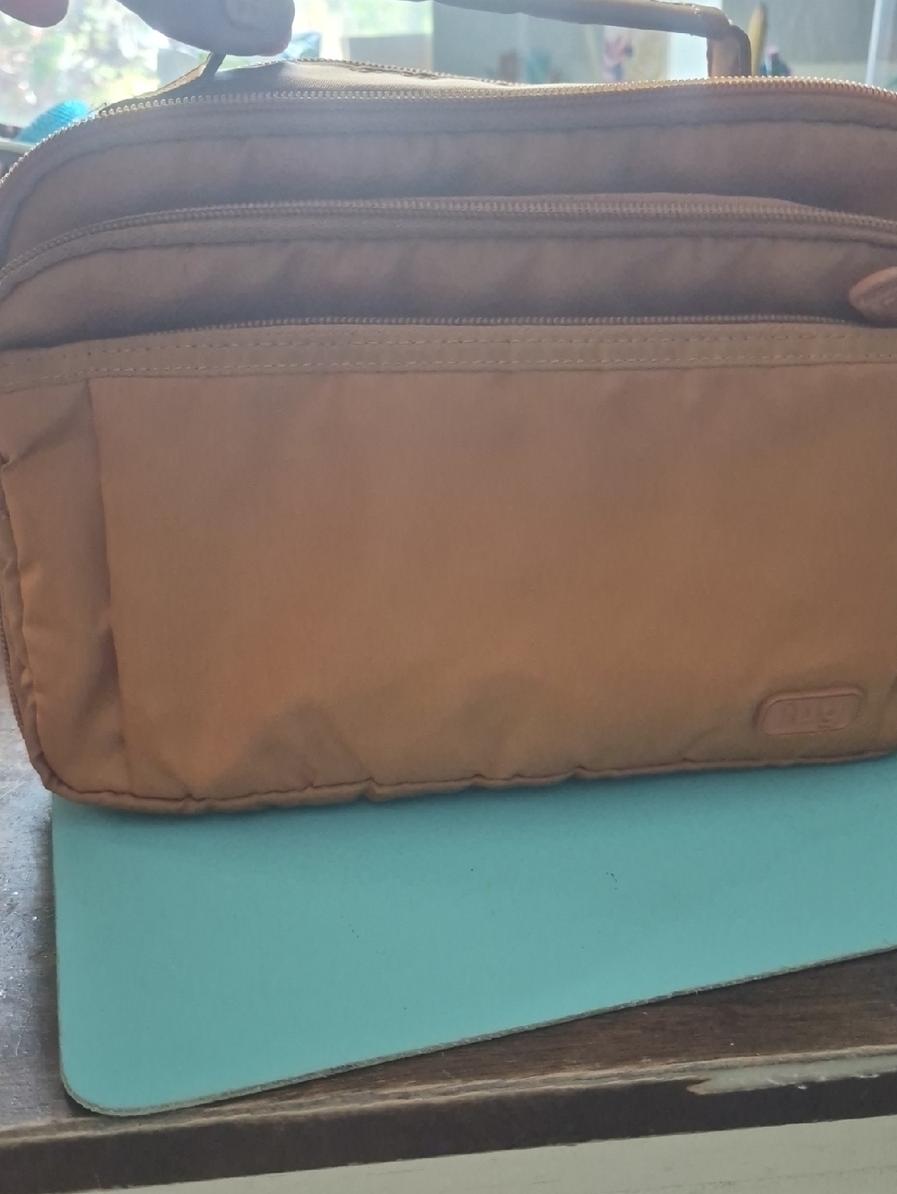 Lug Scoop Crossbody, Mustard Yellow With Matching Botanical Lining
